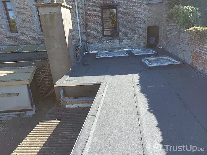 Toit plat à Andrimont